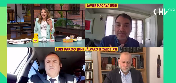 El tenso debate sobre Carabineros de Monse Álvarez y Javier Macaya: 