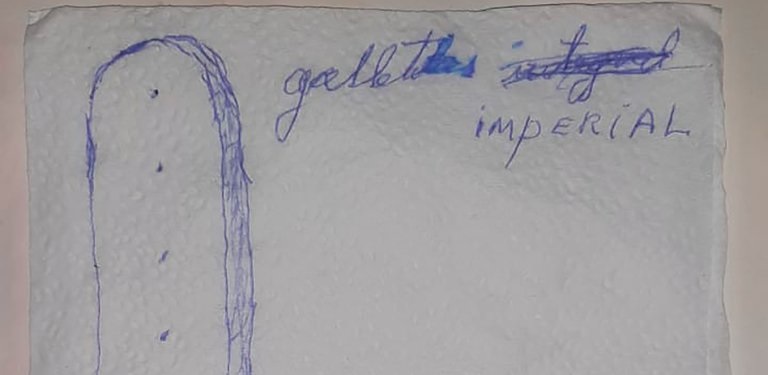 Hombre con demencia dibujó las galletas que anhelaba conseguir y recibió impensada ayuda en redes