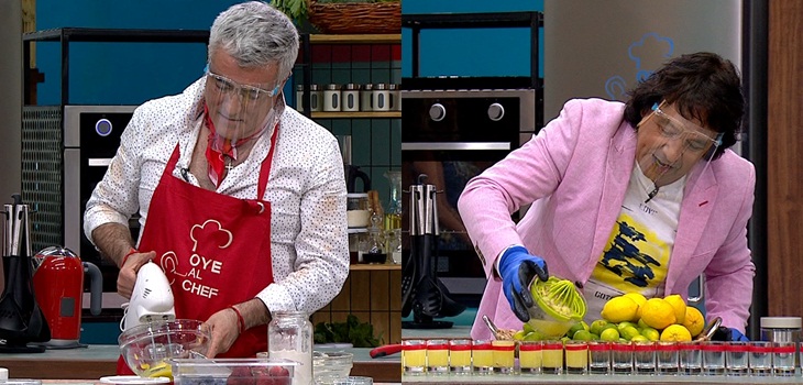 Confirman a humoristas Gigi Martin y Mauricio Flores como los nuevos participantes de 'Oye al chef'