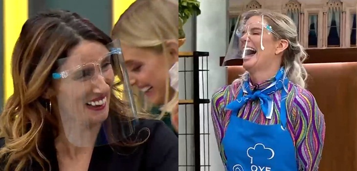 El comentario de chef Pamela Fidalgo sobre plato de Javiera Acevedo que desató risas en Oye al chef