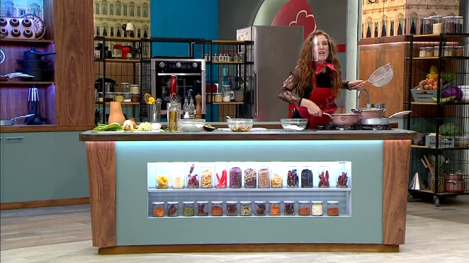 Sigrid Alegría en Oye al chef