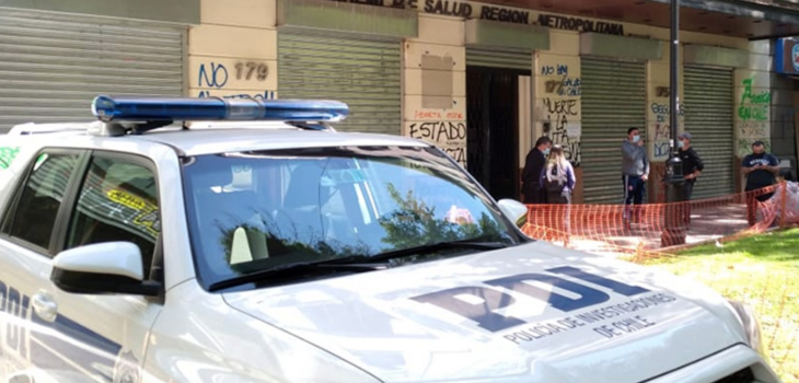 Roban computadores desde oficinas de la Seremi de Salud Metropolitana