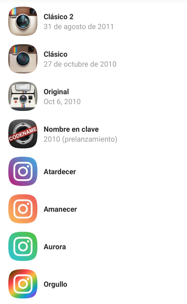 Cómo cambiar el logo de Instagram