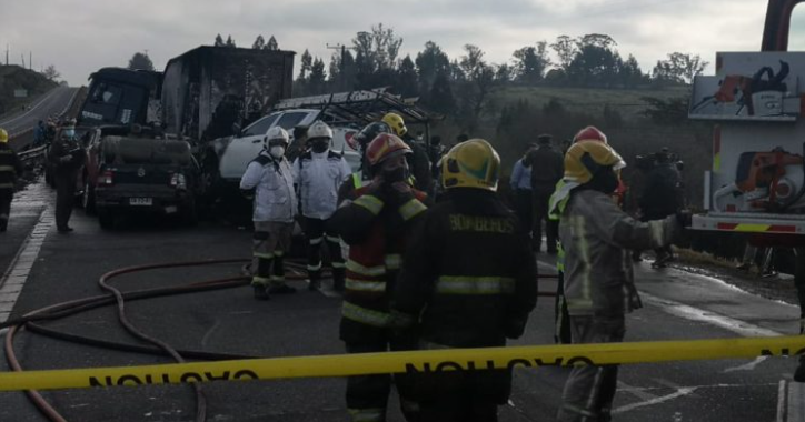 Identifican a víctimas fatales de múltiple colisión en Victoria: uno era testigo en caso Catrillanca