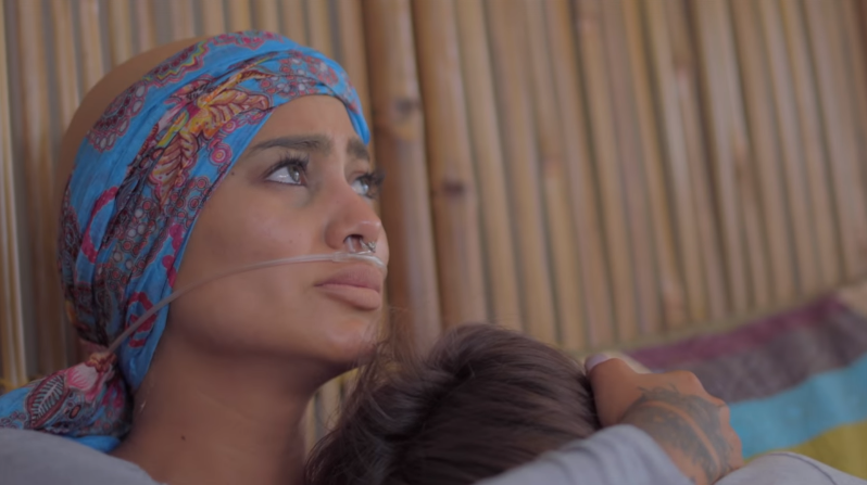 Camila Recabarren actuó en emotivo videoclip de Iñaki Velásquez: 