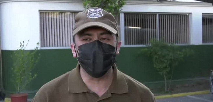 Carabinero controlado frente a domicilio de fiscal Chong: 