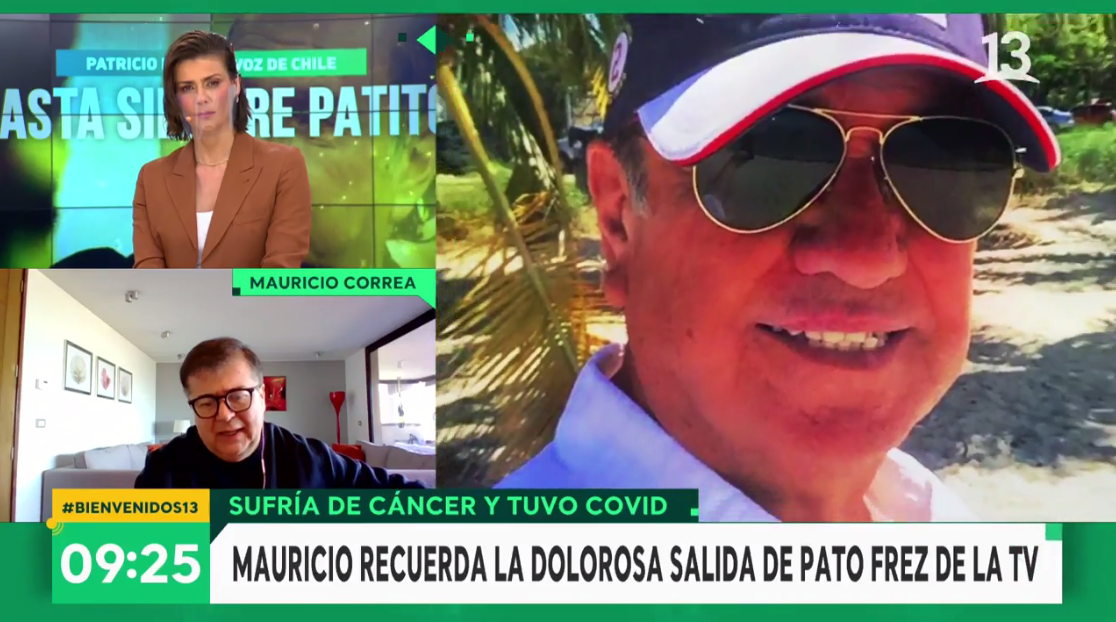 Mauricio Correa recordó cómo Camiroaga evitó que Patricio Frez se fuera del "Buenos días a todos"