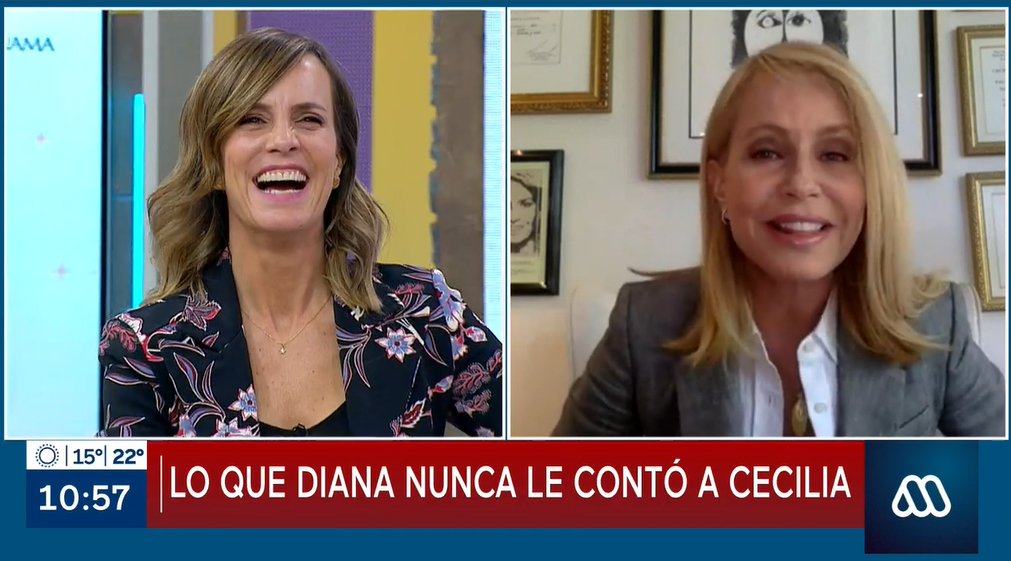 Cecilia Bolocco se enteró en vivo de íntima anécdota de Diana que incluía a su corona de reina
