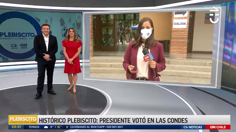 El llamado en vivo al Servel de JC Rodríguez tras problemas de la prensa en locales de votación