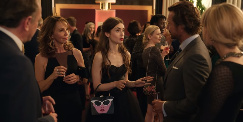  Lily Collins en Emily en París