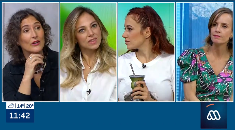 la sorpresiva reacción de Mariana Derderián tras breve aparición en el matinal