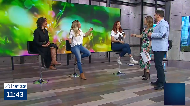 la sorpresiva reacción de Mariana Derderián tras breve aparición en el matinal