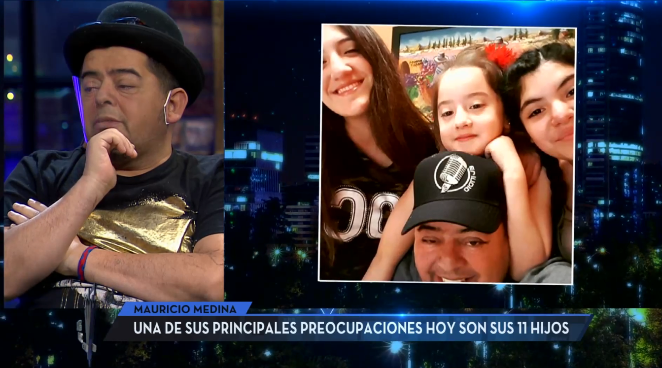 Mauricio Medina habló de rol como padre de 11 hijos y se quebró en pantalla: "A muchos les fallé"