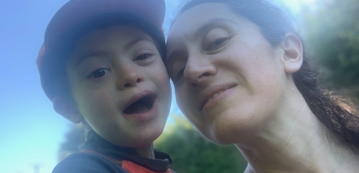 mireya anzieta y su hijo máximo