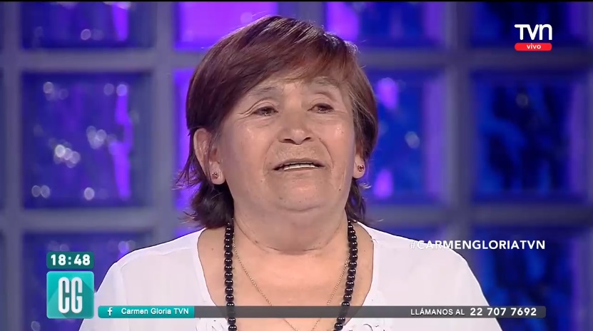 Carmen Gloria Arroyo enojada con caso