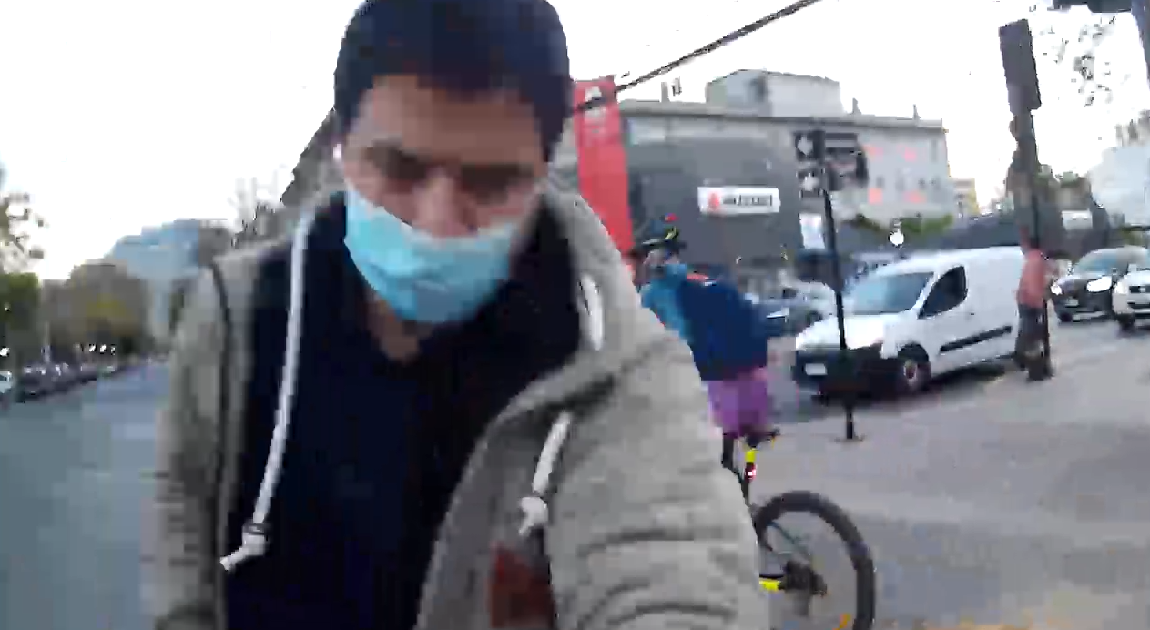 Video muestra cómo fue el control realizado por PDI a carabinero que pasó por casa de fiscal Chong