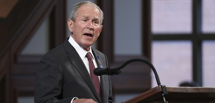 El más importante de los republicanos: expresidente George W. Bush felicita a Biden por su victoria