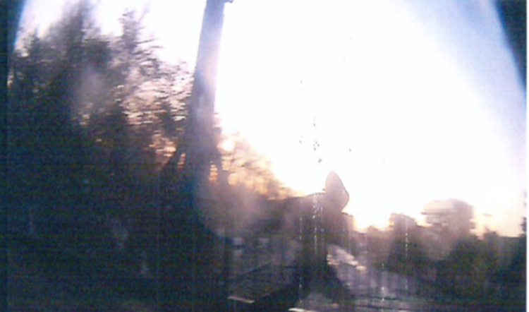 Esto fue lo que grabó la cámara del carabinero acusado de homicidio frustrado en el puente Pío Nono