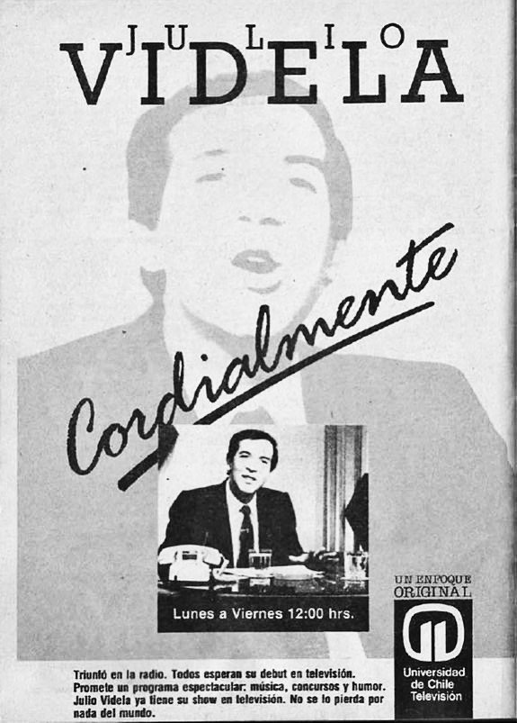 el programa conducido por Julio Videla que acercó a los televidentes a la pantalla