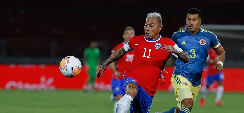 Atlético Mineiro confirmó que Eduardo Vargas dio positivo por coronavirus