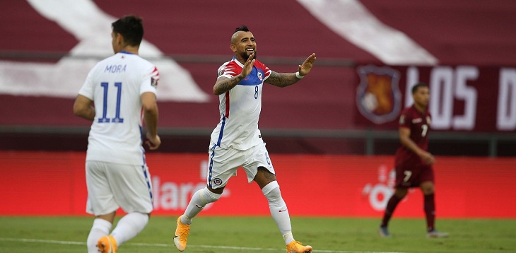 Chile pierde ante Venezuela que por primera vez logra obtener el triunfo en sus tierras