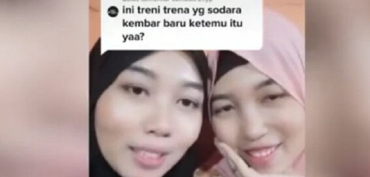 Treni y Trena, las gemelas que fueron separadas al nacer y se reencontraron gracias a TikTok