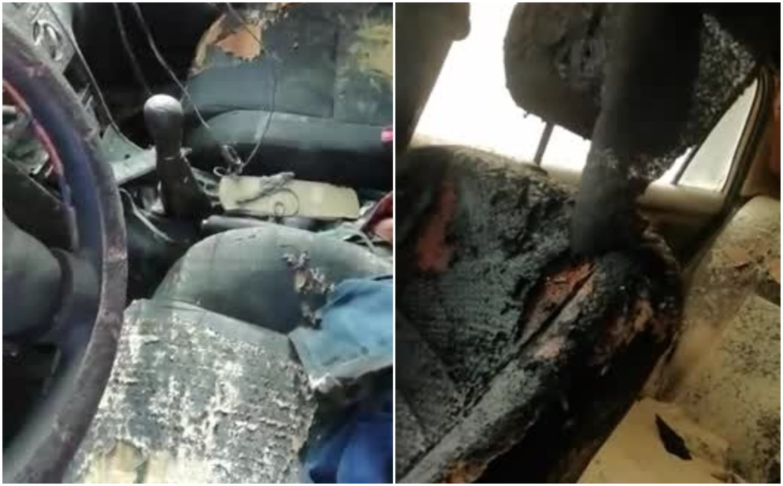 Denuncian a carabinero por quemar auto de expareja en Los Ángeles: estaría prófugo