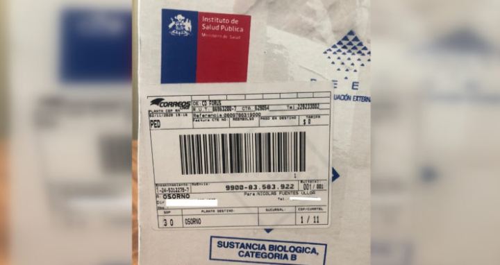 Insólito: joven compró zapatillas durante el CyberDay y recibió muestras de sangre del ISP