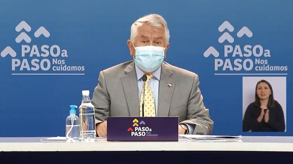 Minsal anuncia 1.540 nuevos casos y 64 fallecimientos por COVID-19 en las últimas 24 horas