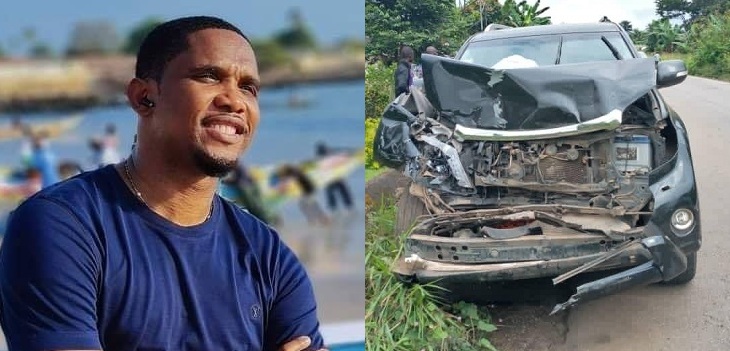 Samuel Eto'o sufrió violento accidente automovilístico en Camerún: resultó sólo con lesiones leves