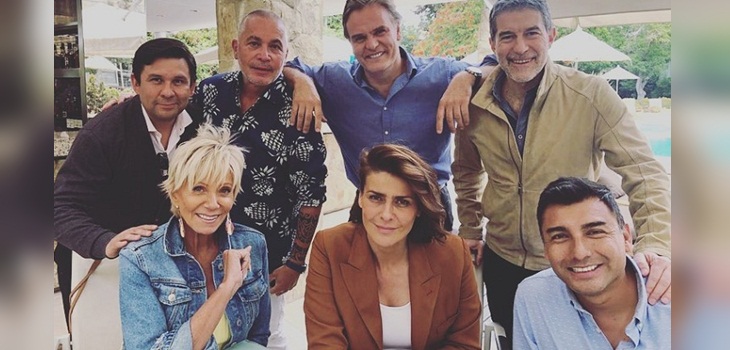 Tonka Tomicic y Raquel Argandoña fueron anfitrionas en lujoso almuerzo del equipo de 