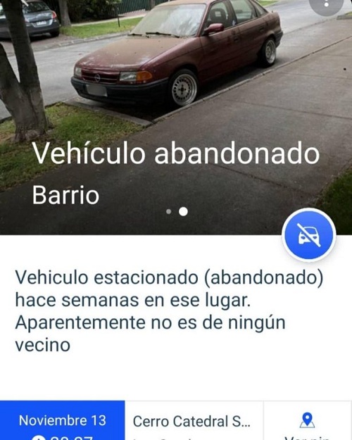 auto remolcado las condes