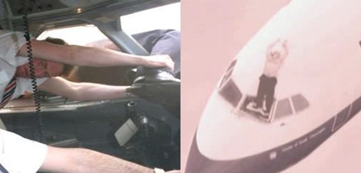 Tripulación recuerda el día en que piloto sobrevivió tras ser succionado por ventana del avión