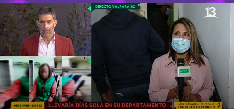 Paul Vásquez generó tenso momento en Bienvenidos: enfrentó a notera por caso de su tía desaparecida