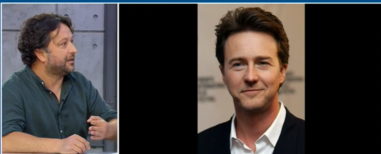 Hasta Edward Norton lo retó: Daniel Alcaíno relató los hilarantes momentos que vivió en viaje a EEUU