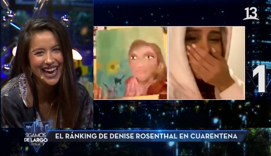 Sigamos de largo: Denise Rosenthal reveló la desconocida historia tras su hilarante autorretrato