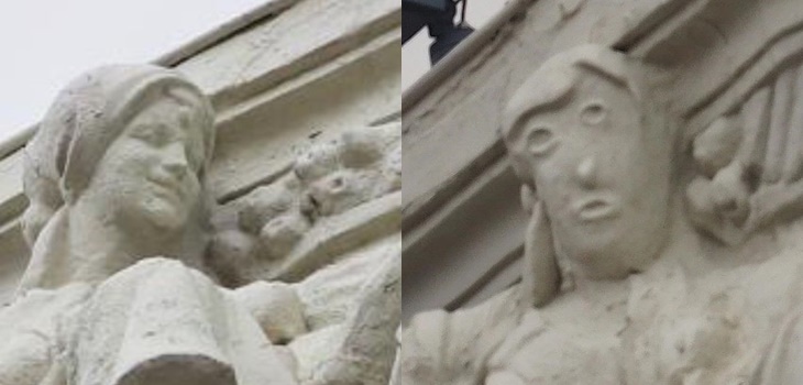 Restauración fallida en escultura de España la rompe en redes