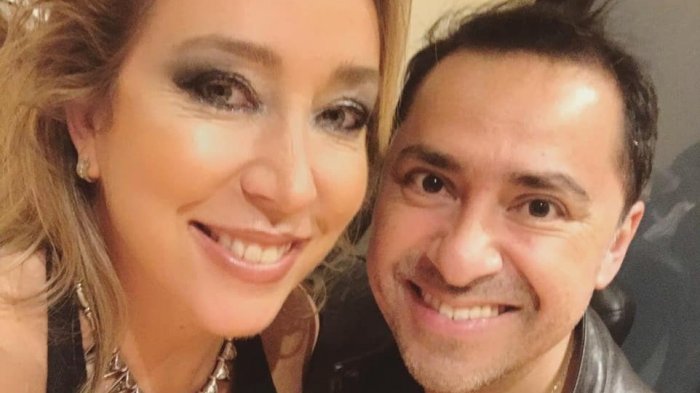 Chico Pérez y Jennifer Warner 