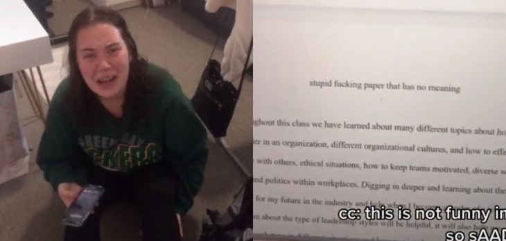 Estudiante estadounidense envió trabajo final y olvidó borrar sarcástico título: resultado es viral
