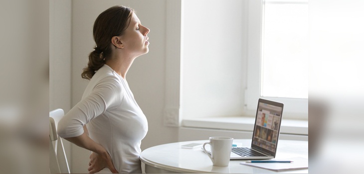 Casi un 80% de los chilenos entre 18 y 45 años ha acudido al médico por padecer lumbago