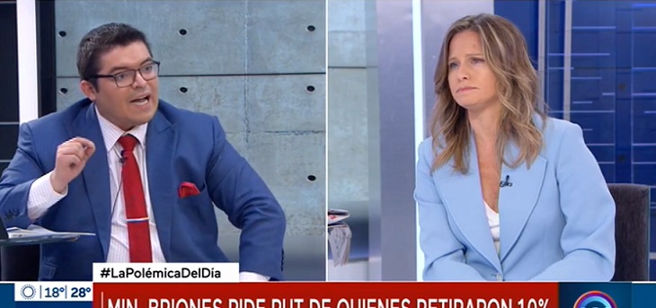 Acalorado debate entre Onetto y Logan por petición de Briones: 