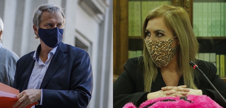 El tenso cruce de Pamela Jiles y José Antonio Kast en Twitter: 