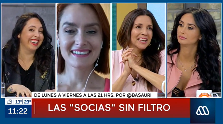 El comentario de Pamela Díaz sobre CHV que no pasó desapercibido en 'Mucho Gusto'