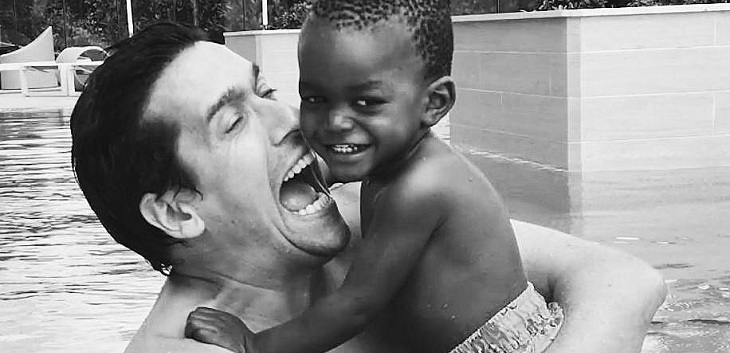 Rafa Araneda compartió enternecedor registro haciendo ejercicio con su hijo Benjamín: 