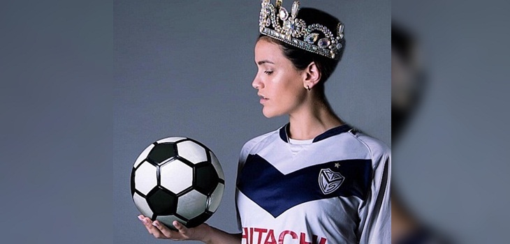 Sasha Gigliani, la joven argentina que rompe paradigmas como futbolista y reina de belleza