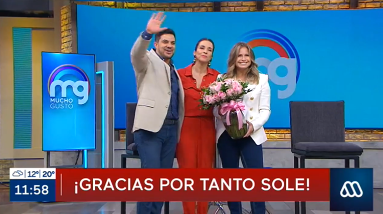 Soledad Onetto se despidió entre lágrimas de 'Mucho Gusto'