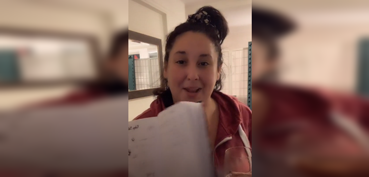 Mujer compartió su lista de objetivos para el 2020 y video del momento ha identificado a millones