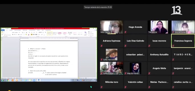 Reclamo de alumno contra profesora por evaluación de un volcán se viralizó: tenía micrófono activado