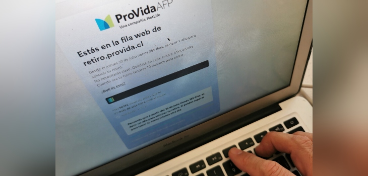 AFP Provida adelantó depósito del segundo 10%: esperan totalizar 800 mil pagos para el miércoles