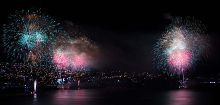 Ponen duda show pirotécnico de Año Nuevo en Valparaíso por aumento de contagios de COVID-19